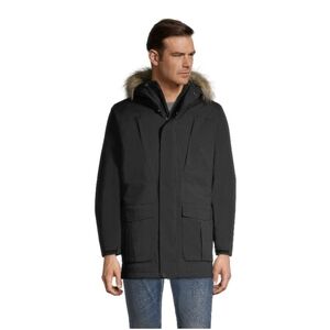 Men's Navy down and feathers Parka**